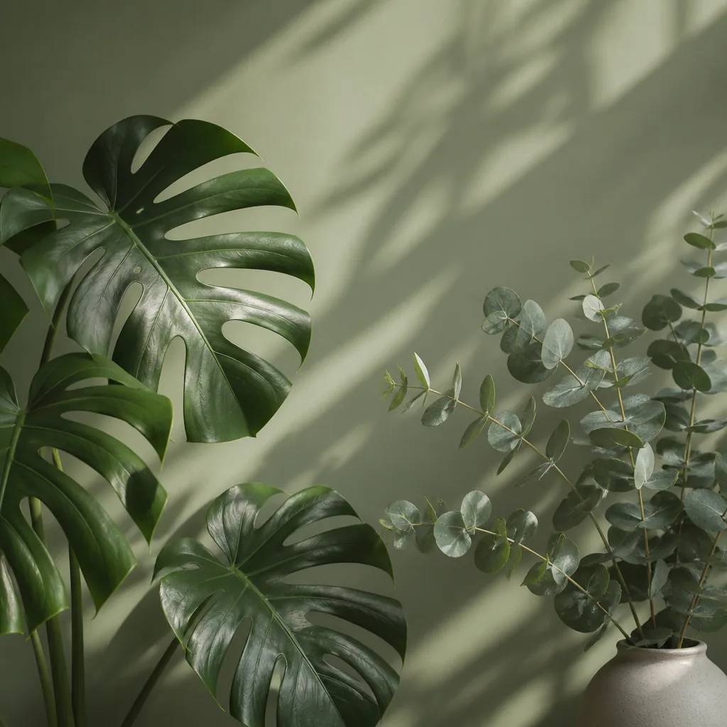 Plantas no ambiente da clínica